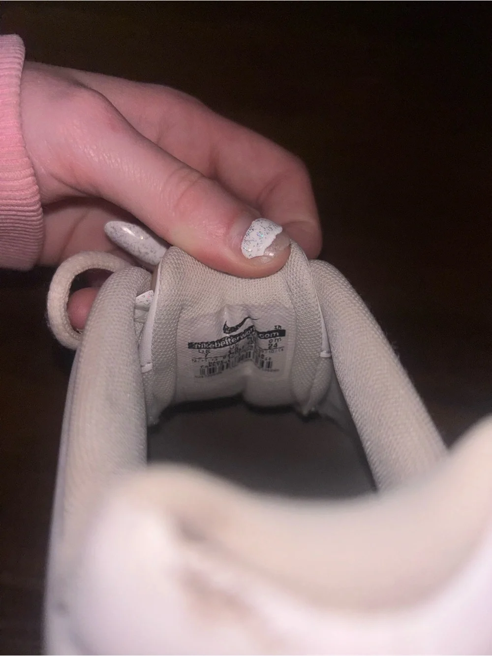 Nike White Women's Athletic Sneakers